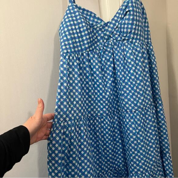 Lilly Pulitzer Shylee Cotton Maxi Dress Size 10 - Picture 10 of 16